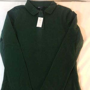 Hunter green polo